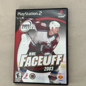 PLAYSTATION 2 NHL FACEOFF‎ 03 GAME